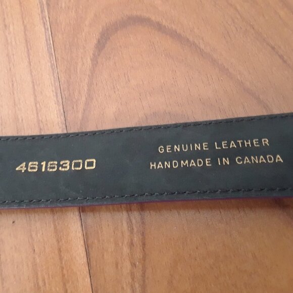 Linda Lundstrom Handmade Genuine Leather Belt - Picture 4 of 13